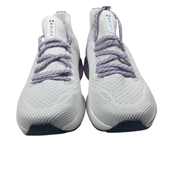Under Armour Womens Shift Running UA Shoes White Purple Low Top Training Size 11 - Picture 9 of 9
